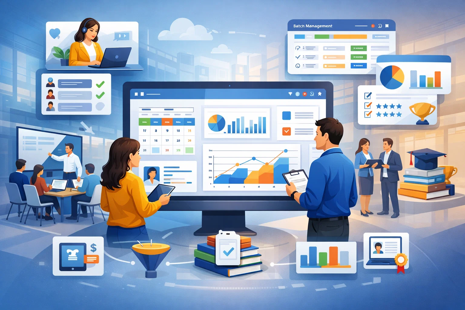 Corporate office environment