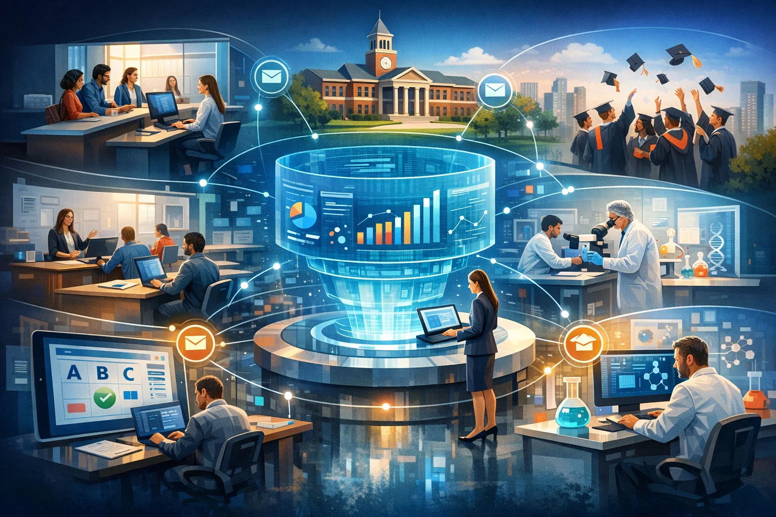 Professional workspace